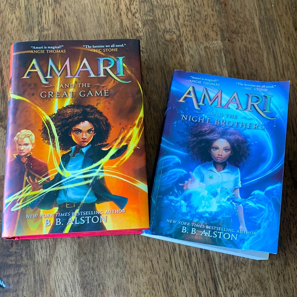 Amari and the Brothers Amari and the Great Game Chapter Books Fantasy Mystery